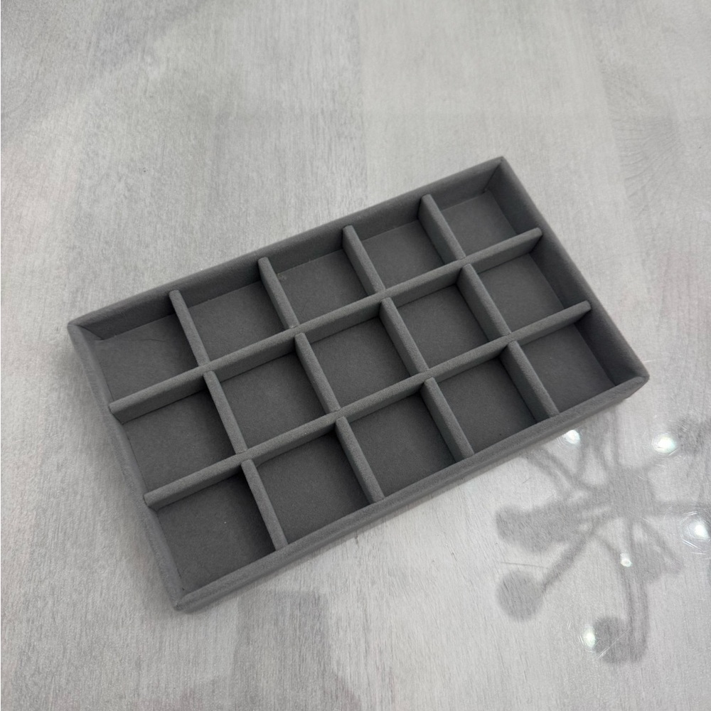 NWOT Velvet Jewelry Box Tray Drawer Insert for Necklaces or Earrings